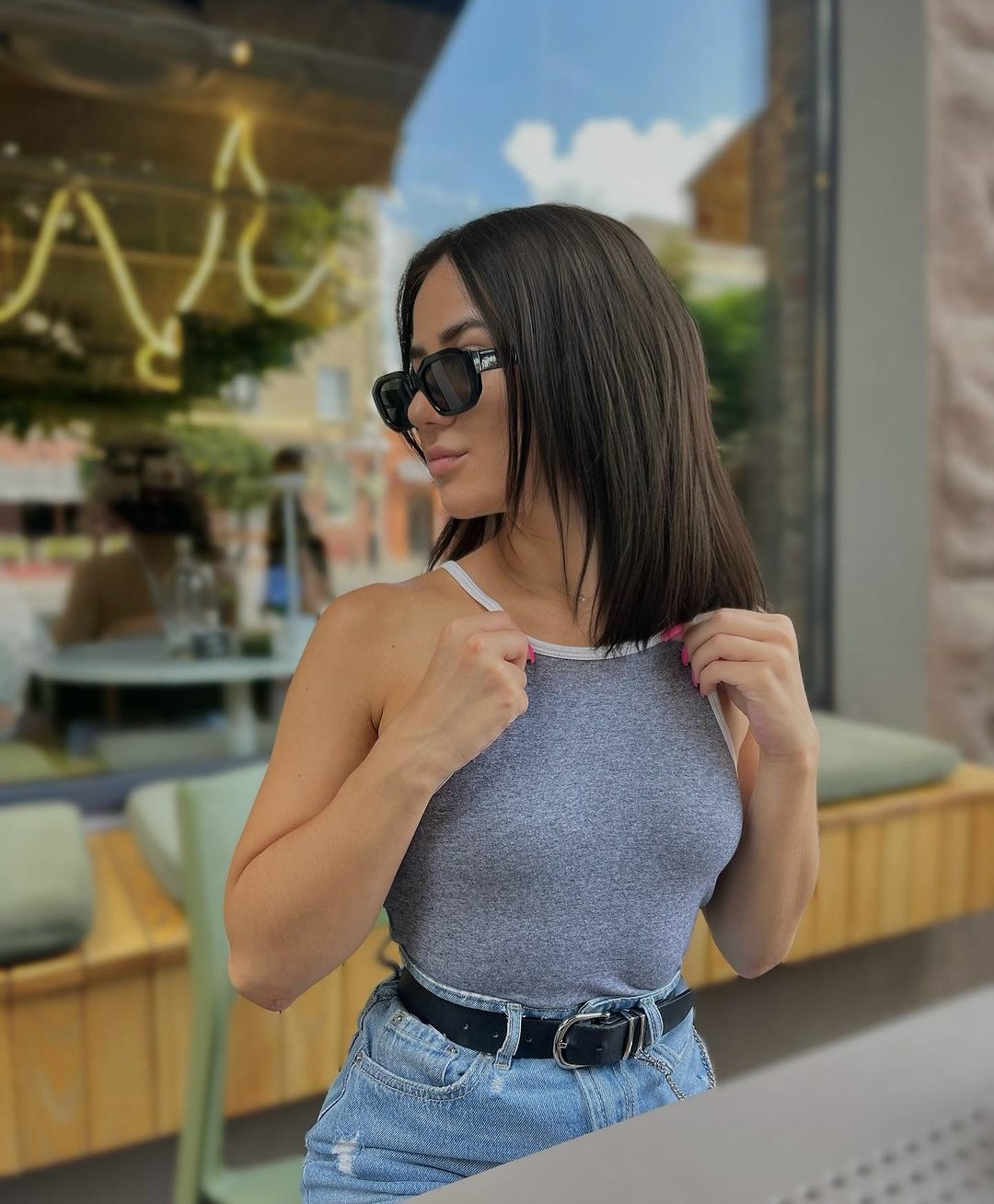 Девушка по вызову АЛИНА с 1 размером груди сделает качественно фетиш и пригласит к себе в Район - Центр